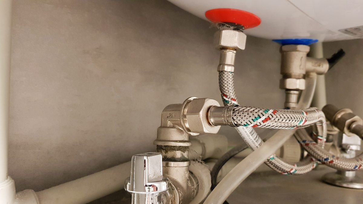 VVS vandtilslutning unit Tilslutning af koldt og varmt vand til unit ved VVS-installation i København